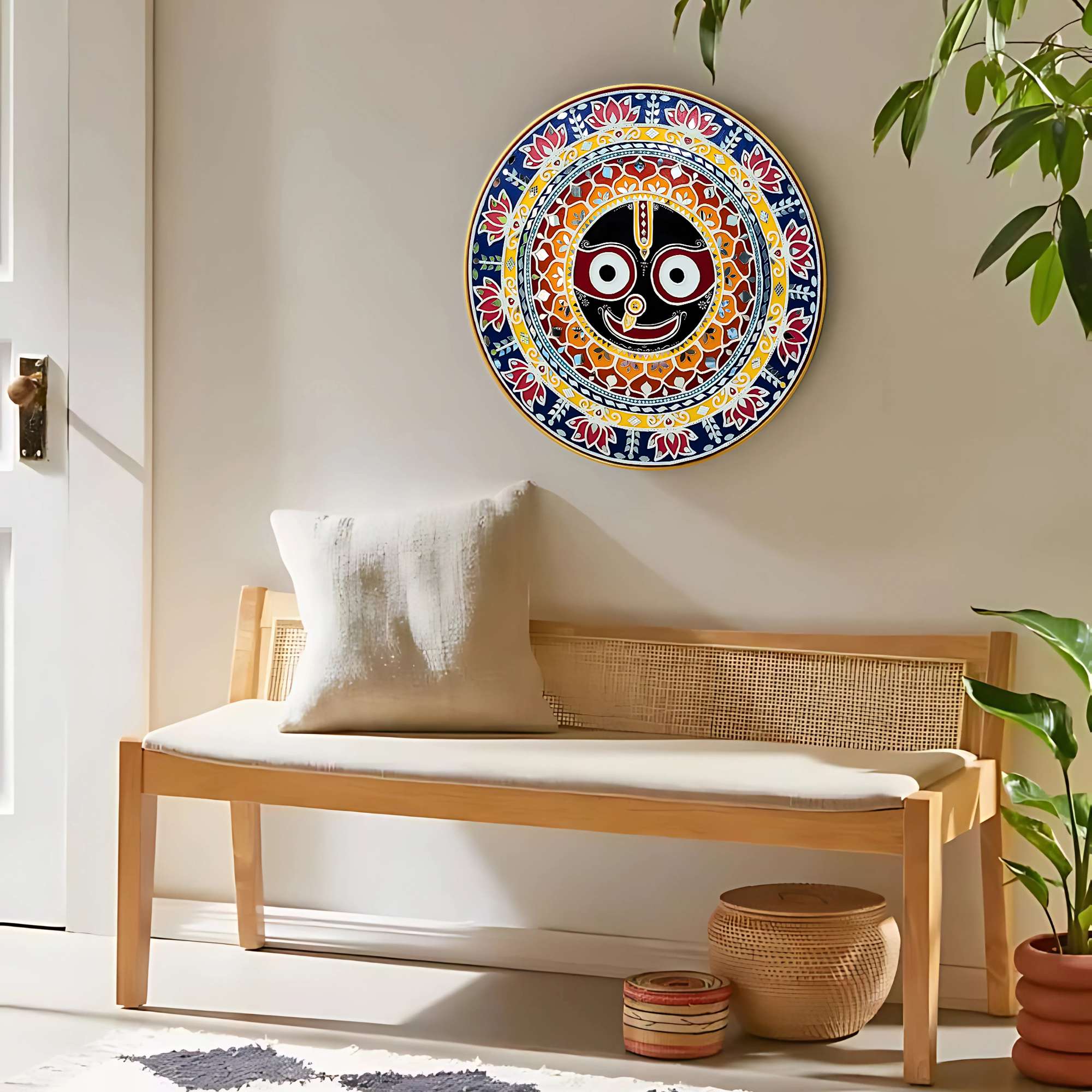Round Wall Painting - Image 4